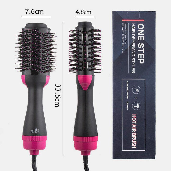 4 in 1 Air Hair Dryer Brush One Step Hair Blow Dryer Comb Volumizer Hair Fluffy Curler Straightener