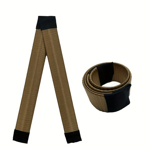 Fast & Easy Twisted Crown Bun Maker - Effortless French Curls Styler for Women with Normal Hair