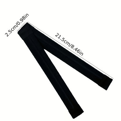 Fast & Easy Twisted Crown Bun Maker - Effortless French Curls Styler for Women with Normal Hair