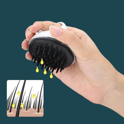 Scalp Massager with Oil Dispenser – Premium Hair Growth Applicator | Ideal Gift for Hair Care Lovers