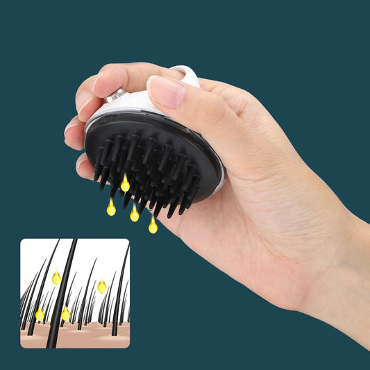 Scalp Massager with Oil Dispenser – Premium Hair Growth Applicator | Ideal Gift for Hair Care Lovers