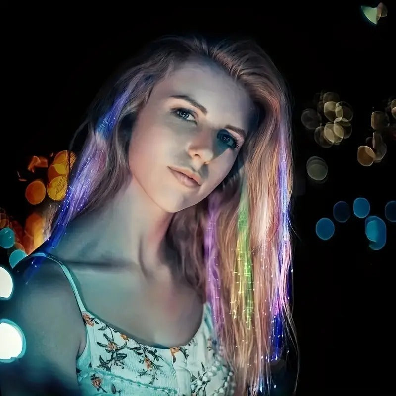 Sparkling LED Butterfly Hairpins Light Up Hair Jewelry for Parties, Festivals & Gifts