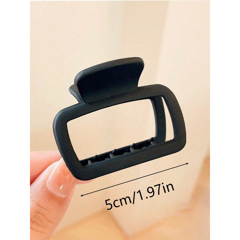 Elegant Square Hair Claw Clip for Women, Lightweight, Fashionable Hair Styling