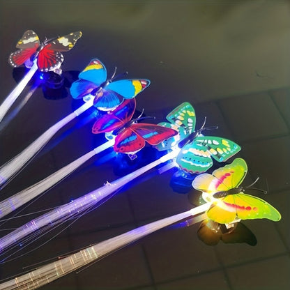 Sparkling LED Butterfly Hairpins Light Up Hair Jewelry for Parties, Festivals & Gifts